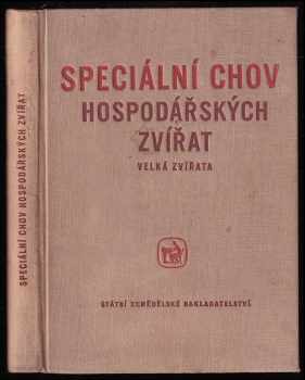 Speciální chov hospodářských zvířat