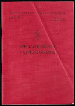 Speciální očista v civilní obraně