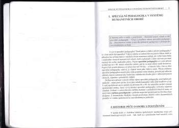 Josef Slowík: Speciální pedagogika