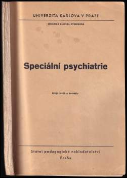 Speciální psychiatrie