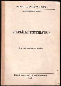Speciální psychiatrie