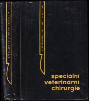 František Jurný: Speciální veterinární chirurgie