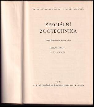 Speciální zootechnika