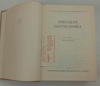 Speciální zootechnika