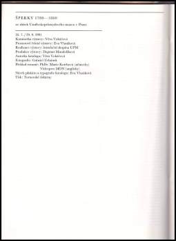 Gabriel Urbánek: Šperky 1780-1860 ze sbírek Uměleckoprůmyslového muzea v Praze