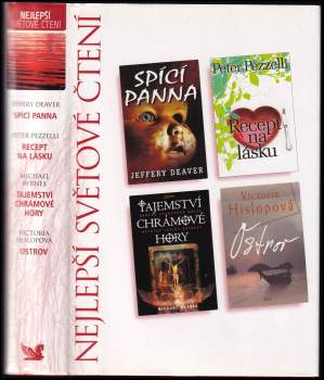 Nejlepší světové čtení : Spící panna + Recept na lásku + Tajemství chrámové hory + Ostrov