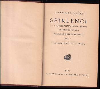 Alexandre Dumas: Spiklenci