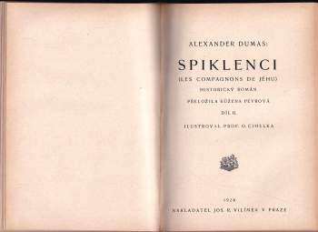 Alexandre Dumas: Spiklenci