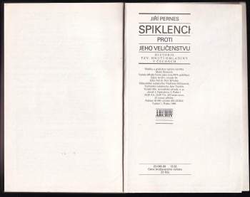 Jiří Pernes: Spiklenci proti Jeho Veličenstvu