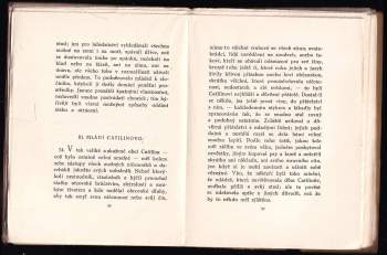Gaius Crispus Sallustius: Spiknutí Catilinovo