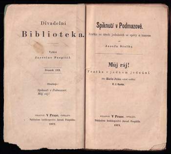 Josef Štolba: Spiknutí v Podmazově