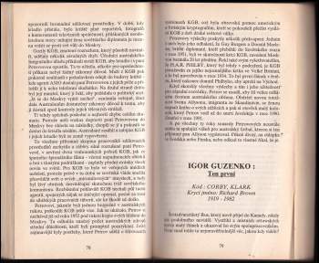 Ernest Volkman: Špióni