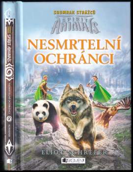 Victoria Schwab: Spirit Animals - Soumrak strážců 1 - 8 KOMPLET - Nesmrtelní ochránci + Rozvrácená země + Velký návrat + Hořící příliv + Kamenné srdce + Dráp šelmy + Krotitel bouří + Dračí oko