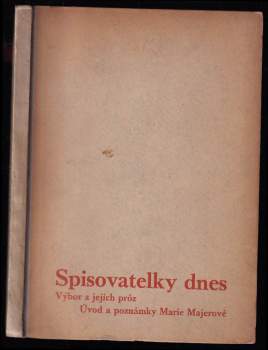Spisovatelky dnes