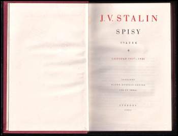 Iosif Vissarionovič Stalin: Spisy