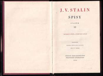 Iosif Vissarionovič Stalin: Spisy