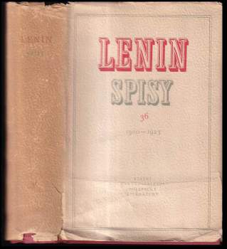 Vladimir Il'jič Lenin: Spisy