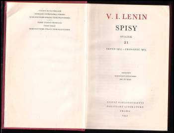 Vladimir Il'jič Lenin: Spisy