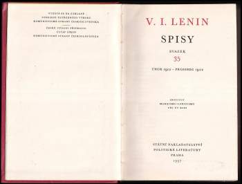 Vladimir Il'jič Lenin: Spisy