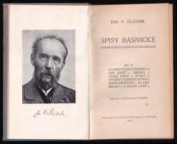 Josef Václav Sládek: Spisy básnické