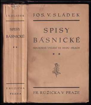 Spisy básnické