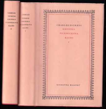 Kronika Pickwickova klubu : Díl 1-2 - Charles Dickens, Charles Dickens, Charles Dickens (1983, Odeon) - ID: 740236