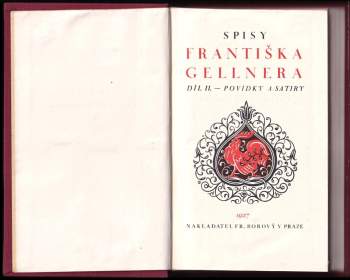 František Gellner: Spisy Františka Gellnera