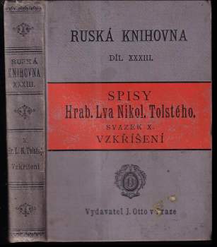 Spisy hraběte Lva Nikolajeviče Tolstého