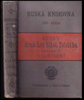 Spisy hraběte Lva Nikolajeviče Tolstého
