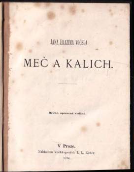 Jan Erazim Vocel: Spisy Jana Erazima Vocela