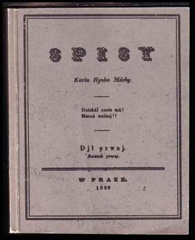 Spisy Karla Hynka Máchy