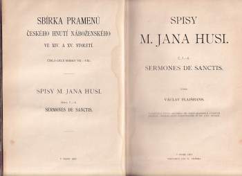 Jan Hus: Spisy M. Jana Husi