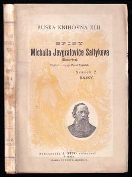 Spisy Michaila Jevgrafoviče Saltykova II