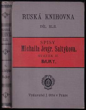 Spisy Michaila Jevgrafoviče Saltykova III