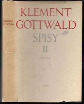 Klement Gottwald: Spisy