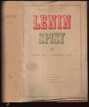 Vladimir Il'jič Lenin: Spisy