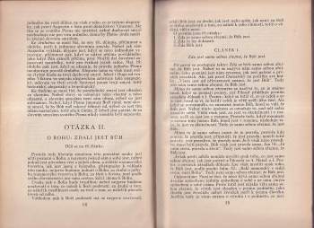 Emilian Soukup: Vydání Spisy sv. Tomáše Akvinského - Theologické summy svatého Tomáše Akvinského - První část + Druhé části první díl + Druhé části druhý díl - Otázka I. CV. + Druhé části druhý díl - Otázka CVI. CLXXIX + Třetí část. + Doplněk