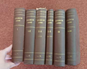 Emilian Soukup: Vydání Spisy sv. Tomáše Akvinského - Theologické summy svatého Tomáše Akvinského - První část + Druhé části první díl + Druhé části druhý díl - Otázka I. CV. + Druhé části druhý díl - Otázka CVI. CLXXIX + Třetí část. + Doplněk