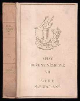 Božena Němcová: Studie národopisné