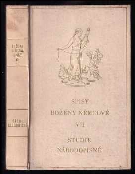 Studie národopisné - Božena Němcová (1930, František Borový) - ID: 1450041