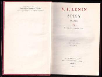 Vladimir Il'jič Lenin: Spisy