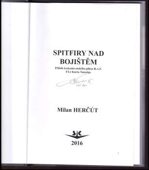 Milan Herčút: Spitfiry nad bojištěm