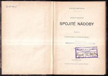 André Breton: Spojité nádoby