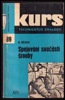 Spojování součástí šrouby