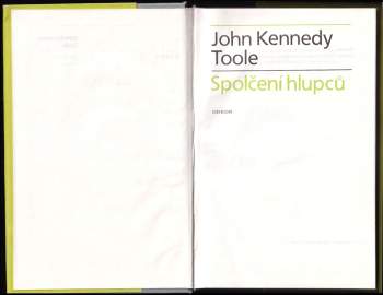 John Kennedy Toole: Spolčení hlupců