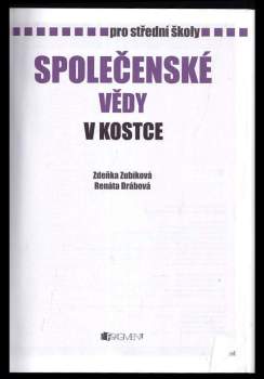 Renáta Drábová: Společenské vědy v kostce