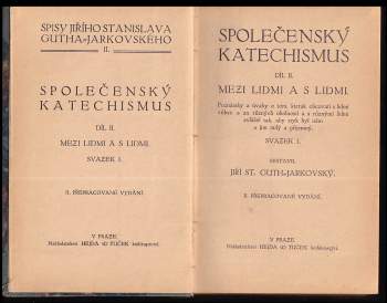 Jiří Stanislav Guth-Jarkovský: Společenský katechismus