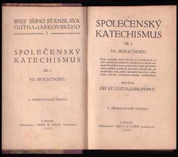 Jiří Stanislav Guth-Jarkovský: Společenský katechismus