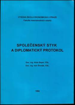 Společenský styk a diplomatický protokol