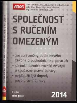 Jan Hejda: Společnost s ručením omezeným